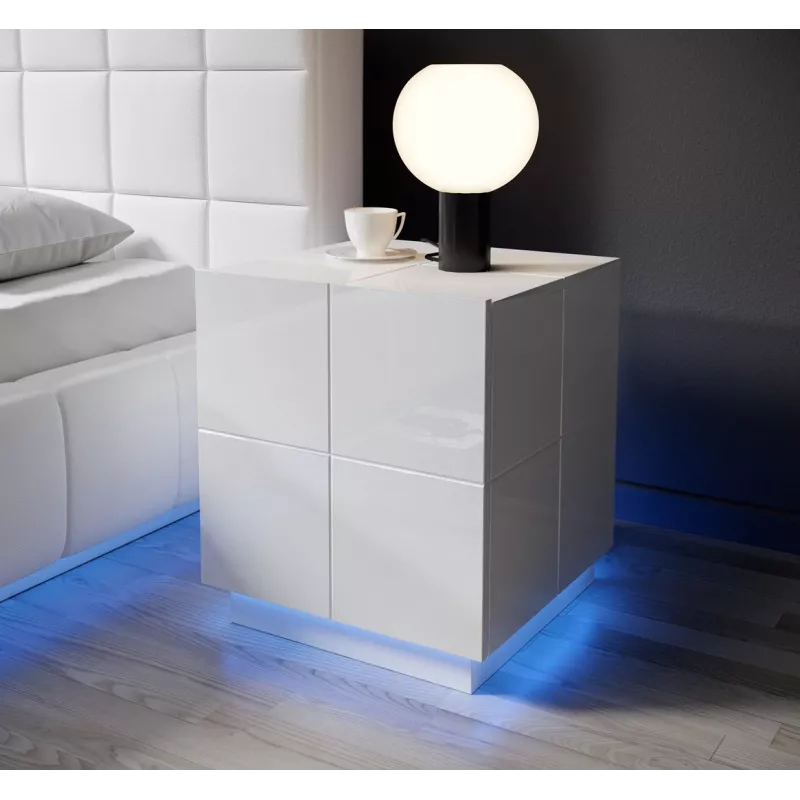 Cama REJA naktinis staliukas, šviesiai mėlynas
