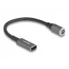 Maitinimo laidas DeLOCK 80781 0,15 m USB C 8 kontaktų 20 V