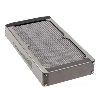 Vandens aušinimo radiatorius Aqua-Computer Aqua radical 2 – aliuminio aušinimo sistema (modelis 33703)
