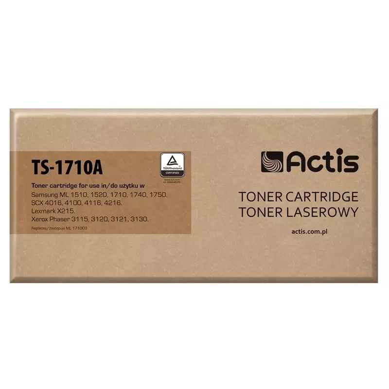 Actis TS-1710A Toneris (pakaitalas Samsung ML-1710D3; Standartinis; 3000 puslapių; juodas)