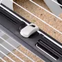 Cage FERPLAST Casita 100 for Rabbits and Guinea Pigs, Metal/Plastic, 960×570×560 mm, Taupe/White