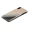 man and wood telefono dėklas, skirtas iPhone XS Max — pilkas kostiumas, juoda