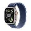 Smartwatch Apple Watch Ultra 3 GPS + Cellular 49mm Natural Titanium with Blue Bright Trail Loop