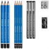 Spalvoti pieštukai Staedtler 100 Multi 7 vnt.