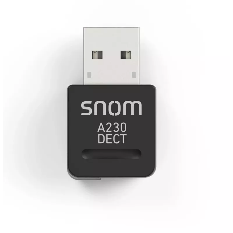 snom A230 DECT USB atmintukas – Tinklo adapteris – USB2.0 – DECT (4386)
