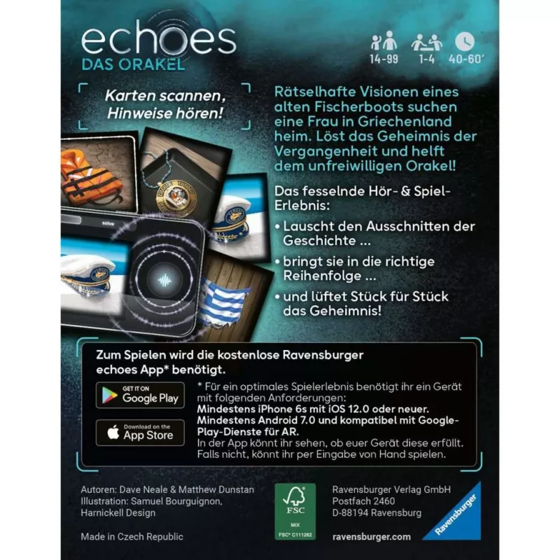 echoes Das Orakel, šeimos žaidimas