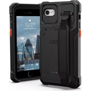 UAG Urban Armor Gear Workflow baterijos dėklas | Apple iPhone SE (2022 & 2020) | juoda | urmu | WF0000044040 (WF0000044040)