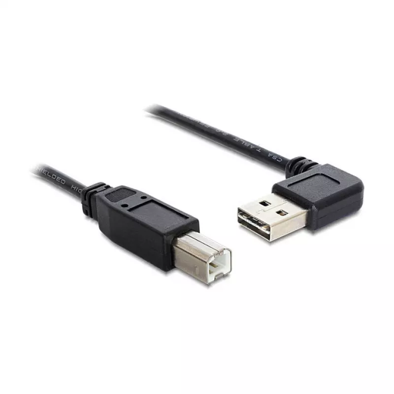 USB laidas DeLOCK USB 2.0 5m USB A Micro-USB B Juoda