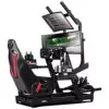 Next Level Racing GTElite aliumininis simuliatoriaus kėbulas – Vairo plokštės versija + O-Rouge C1-XL Cold Fusion simracing sėdynė