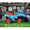 Ride-on toy milly mally Ride-on Monster Navy — vaikiška sėdima transporto priemonė, žema sėdynės aukštis