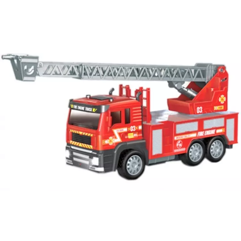 Nuotolinio valdymo gaisrinis automobilis Artyk 178702 su vandens purškimo funkcija, R/C modelis