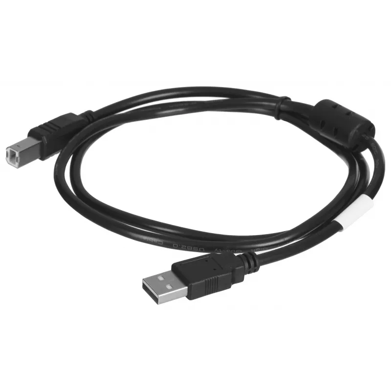 Lanberg CA-USBA-11CC-0010-BK USB laidas 1 m 2.0 USB B Juodas