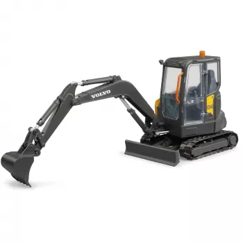 BRUDER modelis – Volvo ECR40 kompaktinis ekskavatorius (žaislas) pagal BRUDER, modelis 02465
