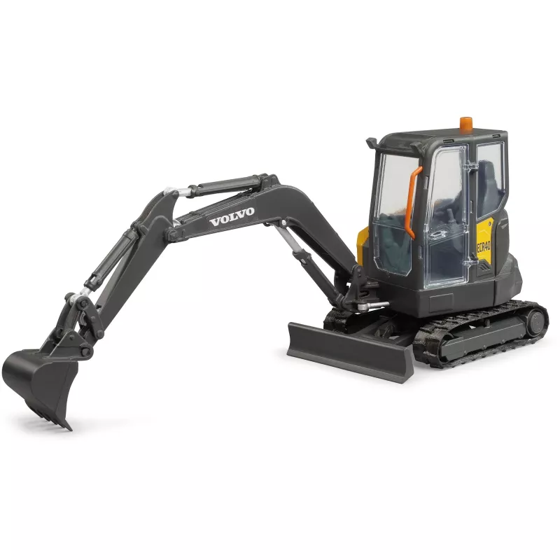 BRUDER modelis – Volvo ECR40 kompaktinis ekskavatorius (žaislas) pagal BRUDER, modelis 02465