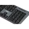 IBOX Desktop Kit Pro belaidė klaviatūra ir pelė, QWERTY viso dydžio 104 klavišai, 2,4 GHz, 1200 DPI, juoda