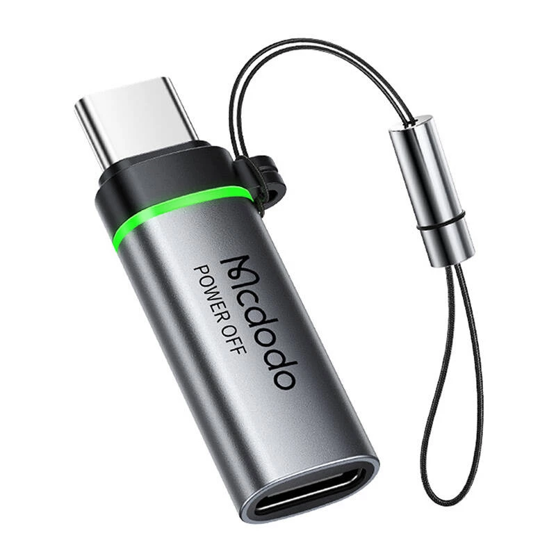 USB-C adapteris Mcdodo OT-2450 su automatiniu išsijungimu, USB-C į USB-A adapteris su automatiniu maitinimo išjungimu