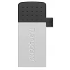 Transcend JetFlash Mobile 380 - USB atmintukas - 16GB - USB2.0 - Sidabrinis (TS16GJF380S)