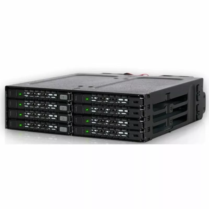 ICY DOCK - ToughArmor - MB998IP-B - 8 lizdų 2,5 col. SAS/SATA SSD ir HDD (7 mm) pagrindinės plokštės modulis