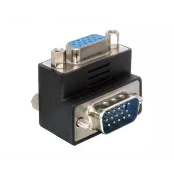Delock adapteris VGA kištukas / lizdas 90° kampu (65171)