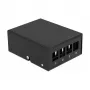 Patch Panel DeLOCK Keystone 4 prievadų juoda