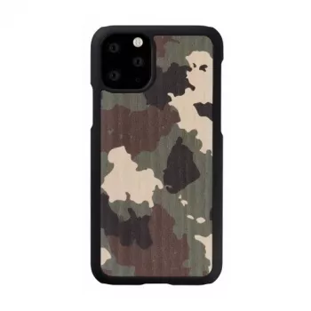 man and wood išmaniojo telefono dėklas, skirtas „iPhone 11 Pro“ — juodas kamufliažinis apsauginis gaubtas