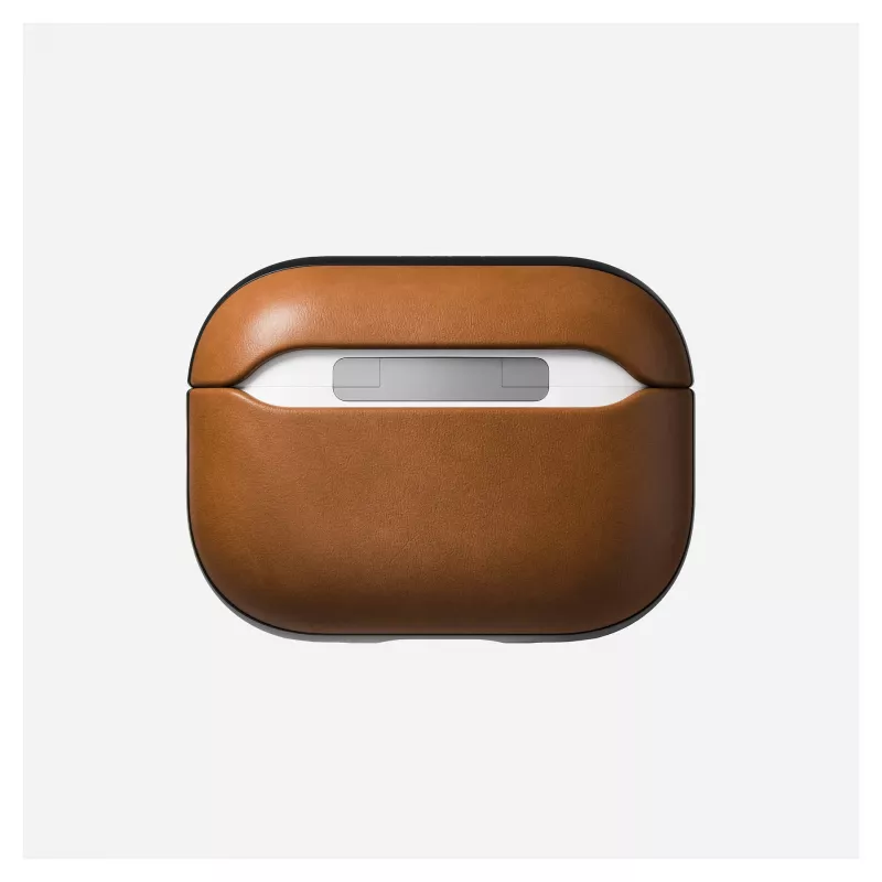 Nomad Modern Leather Case dėklas – oda, mikropluoštas, polikarbonatas, rudas