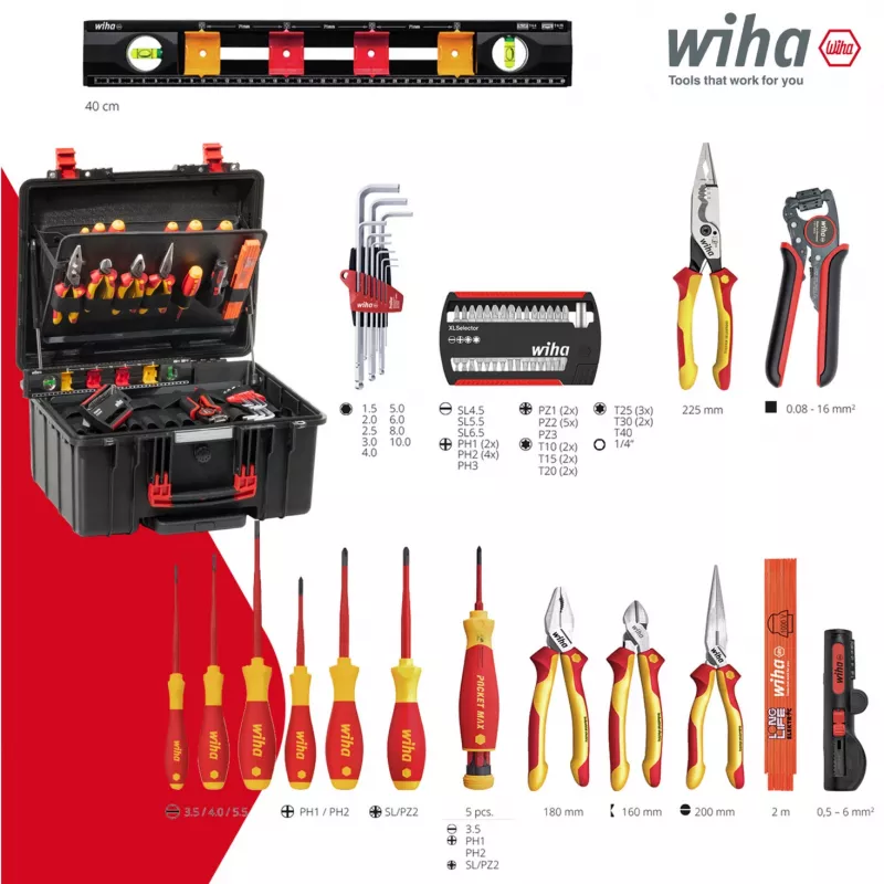 Atsuktuvas wiha WIHA-45795 su ergonomine rankena ir preciziniu antgaliu