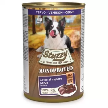 STUZZY Monoprotein Venison - šlapias šunų ėdalas - 400 g