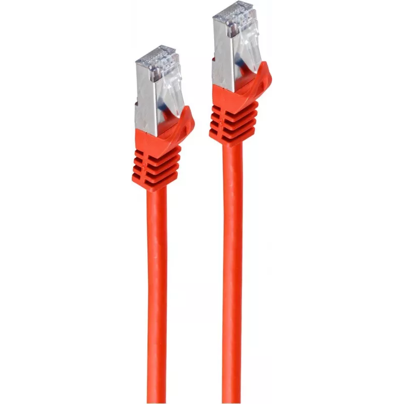 tinklo kabelis ShiverPeaks BS75550-R Raudonas 50 m Cat7 S/FTP