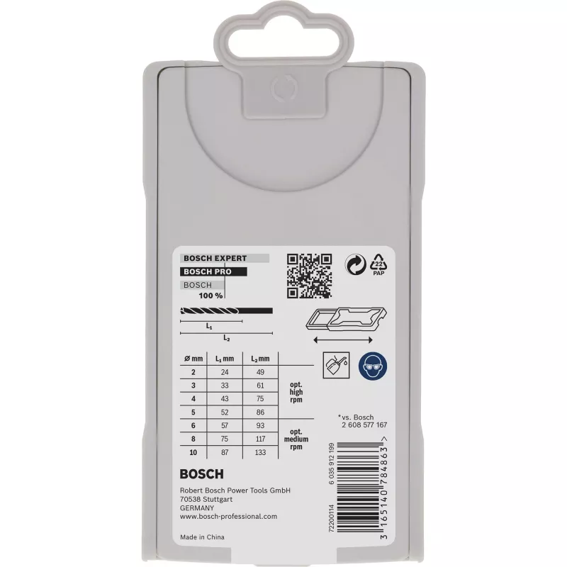 Grąžtų rinkinys Bosch 2 608 589 296