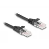 Tinklo kabelis DeLOCK RJ45 spiralinis kabelis kištukas-kištukas Cat.5e 1 m juodas