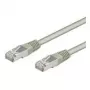 Wentronic Goobay CAT 5e komutacinis kabelis, SF/UTP, pilkas, 0,5 m - CCA vario mišinys (50143)