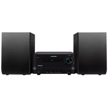 Namų garso mikro sistema BLAUPUNKT MS14BT — CD/MP3 grotuvas, Bluetooth, USB, FM RDS, 15W RMS, juoda