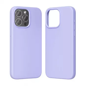 Telefono dėklas Vention Silicone Case KUFV0-40 skirtas iPhone 15 Pro Max, violetinis, silikoninis minkštas lieknas