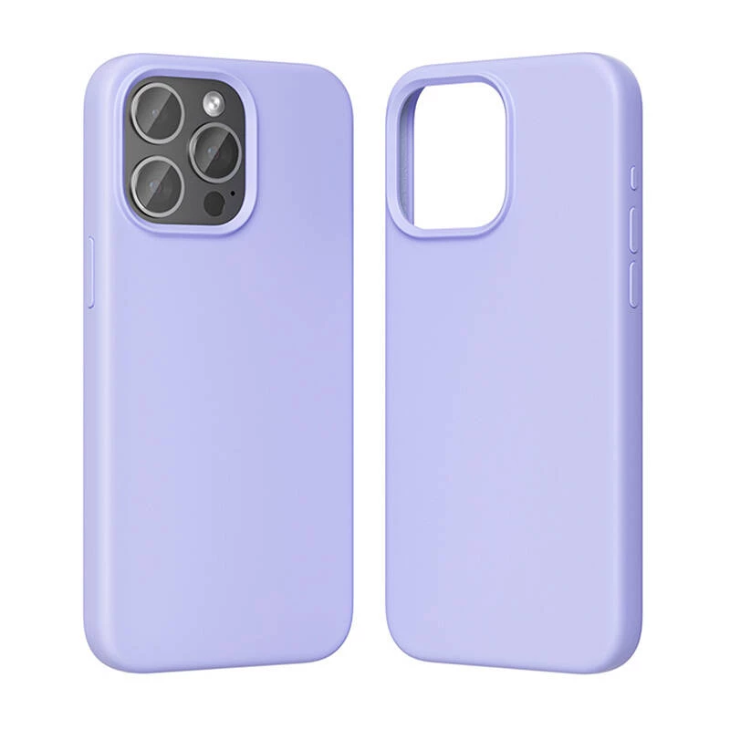 Telefono dėklas Vention Silicone Case KUFV0-40 skirtas iPhone 15 Pro Max, violetinis, silikoninis minkštas lieknas