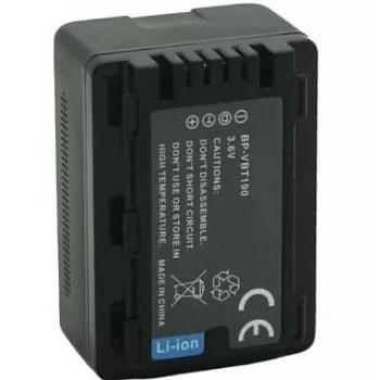 Baterija extra digital VW-VBT190 1860mAh ličio jonų nešiojamiesiems įrenginiams, modelis DV00DV1412