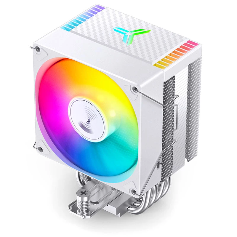CPU aušintuvas Jonsbo CR-1400 EVO ARGB White su 140 mm ARGB ventiliatoriumi