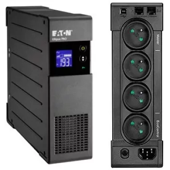 Nepertraukiamo maitinimo šaltinis Eaton Ellipse PRO 850 FR, linijinės sąveikos UPS, 0,85 kVA (510 W), 4 lizdai, LCD, bokštinis