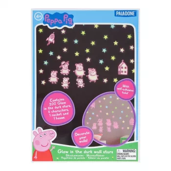 Sienų lipdukai Hasbro Peppa Pig PP13870PP Šviečiančios tamsoje žvaigždės