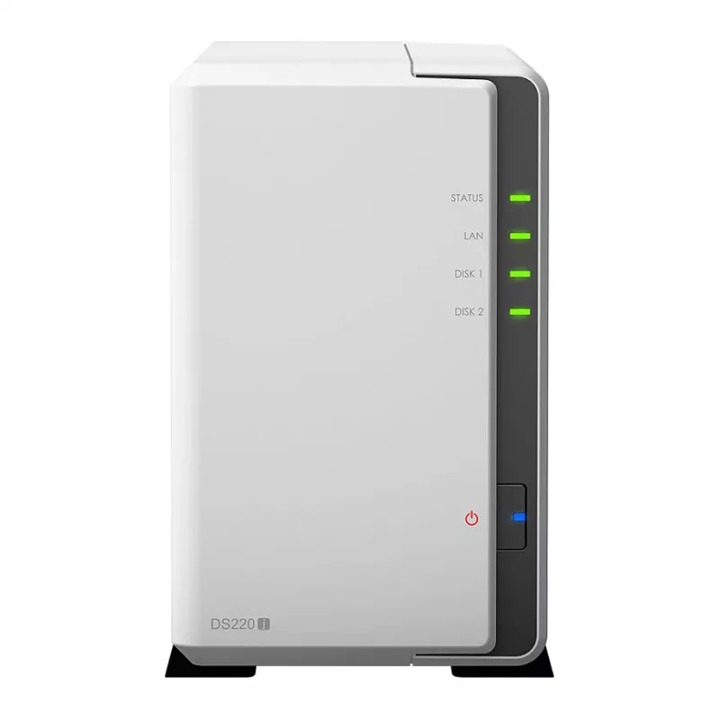 Synology Disk Station DS220j - NAS serveris - 2 skyriai