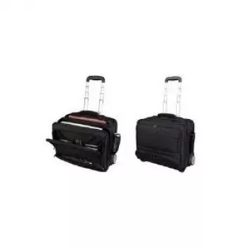 Kuprinė LIGHTPAK Jüscha 46115 – nailono konstrukcija, juoda