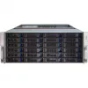 Serverio korpusas Inter-Tech 4U-4424 stovo, juodas, sidabrinis