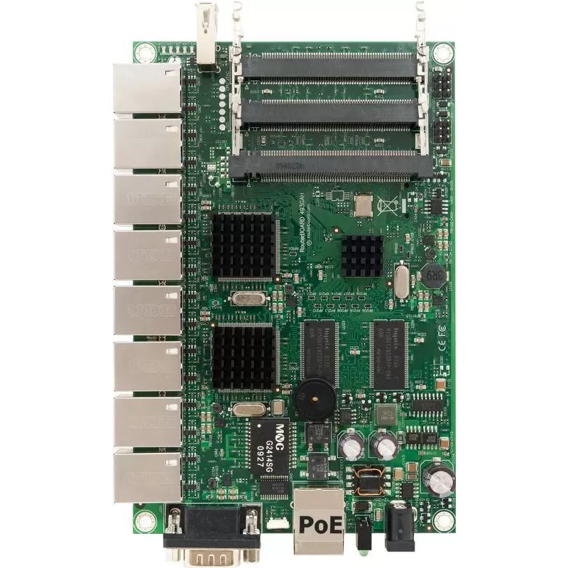MikroTik RB493G maršrutizatorius 9x RJ45 100Mb/s 802.11n