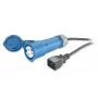 APC maitinimo laidas, C20 į IEC309 (16A), 2,5 m, 2,5 m, 230 V, 16 A
