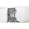 Indaplovė Bosch Serie 2 SPI2HKS42E pusiau įmontuojama siaura 45 cm, 10 vietų komplektų, 5 programos, E klasė