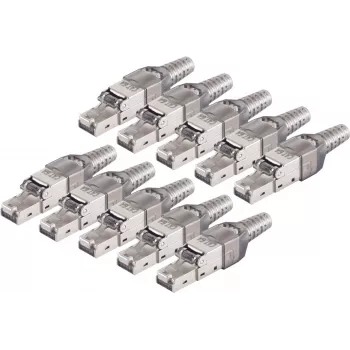 Tinklo jungtis ShiverPeaks 08-51001-10 Cat. 6A be įrankių RJ45