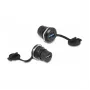„Keystone“ modulis DELOCK 86966 — USB 3.2 Gen 1 Type-A į Type-A, juodas, 32,5×23,5 mm