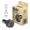 CLUB3D Nešiojamojo kompiuterio / Laptop maitinimo automobilinis įkroviklis 63 Watt, Auto, cigarečių žiebtuvėlis, 24 V, Juodas