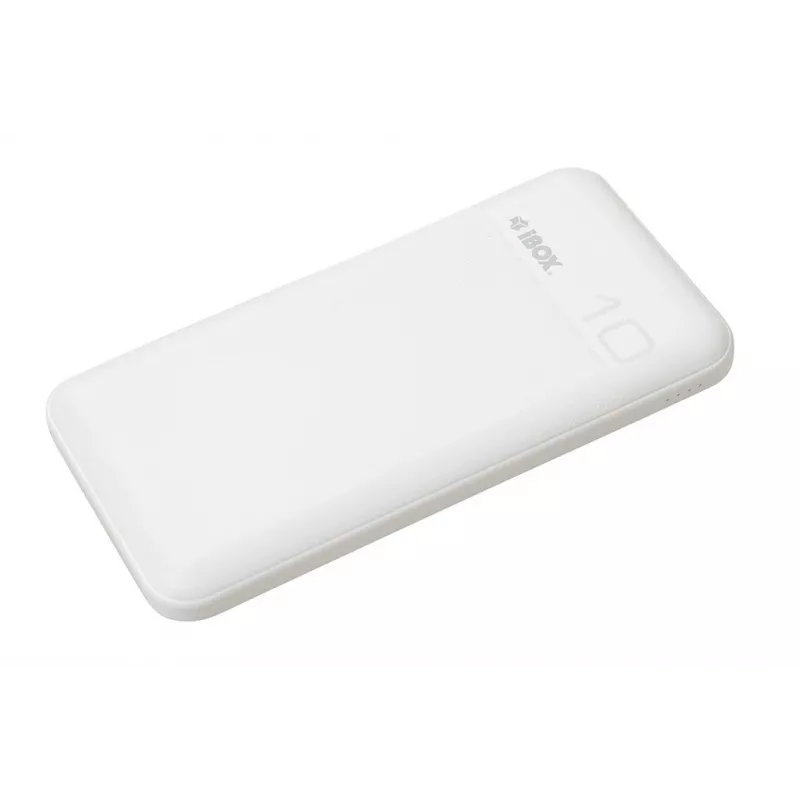Nešiojama maitinimo banka IBOX IPB10 10000 mAh, ličio jonų, Quick Charge 3.0, USB-C ir USB-A išvestys, 20W PD
