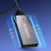 UGREEN CM309 Bluetooth 5.0 USB garso imtuvas su 3,5 mm AUX lizdu, juodas, 20–20000 Hz